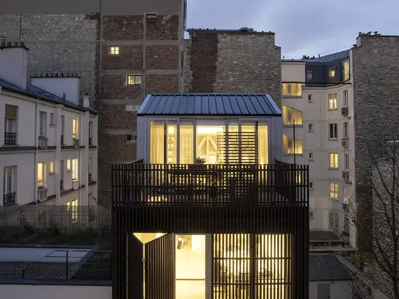 Maison sur cour